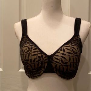 Olga’s Christina Black and Beige Bra Size 36DD
